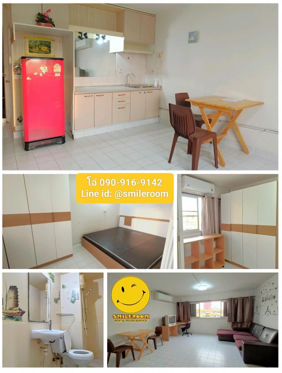 ที่พักเมืองทอง อาคาร T2 ห้องขนาดกลางด้านใน โทร 0909169142